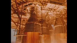 Saturn V - "F1" engine static fire test (full stereo sound!)
