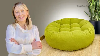 Floor Puff / Large Cushion For Living Room Or Children's Room / Idea To Sell