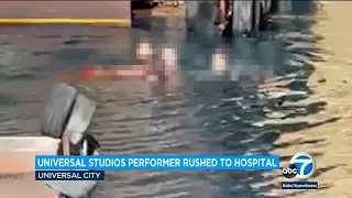 Performer at Universal Studios Hollywood hospitalized after WaterWorld stunt accident