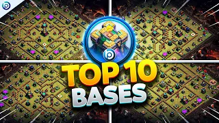 TOP 10 Best TH14 Blueprint CoC BASES of 2024 (CWL/Hybrid/War/Legend) with Link | Clash of Clans