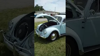 #VW Beetle of 1959. Volkswagen Car Show.