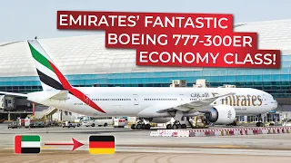 FLIGHT REVIEW | Dubai to Hamburg in ECONOMY aboard Emirates' Boeing 777-300ER!