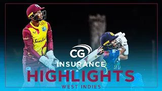 Extended Highlights | West Indies vs Sri Lanka | Pollard Power Wins Match! | 1st CG Insurance T20I