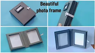 Beautiful photo frame making ideas | DIY gift ideas | Cardboard frame |  Very easy...