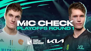 It’s Playoffs Time! | Kia Mic Check | 2022 LEC Spring Playoffs Round 1