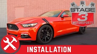 2015-2016 Mustang EcoBoost V6 GT Eibach Pro Kit Lowering Spring Install