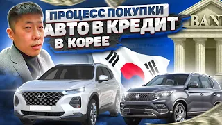 Обычный процесс покупки авто в кредит.