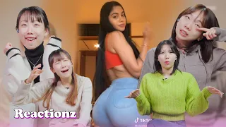 Korean Girls React To Western Girls’ Big Bank Challenge | 𝙊𝙎𝙎𝘾