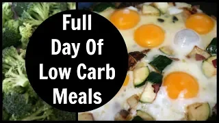 What I Eat in A Day | Easy Low Carb Meals