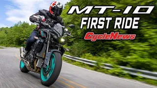 2023 Yamaha MT-10 First Ride Review - Cycle News