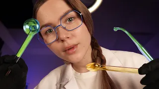 ASMR Dermatologist Face Exam & Cleaning RP ~ Soft Spoken Medical RP