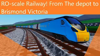 RO-scale Railway! From the depot to Brismond Victoria