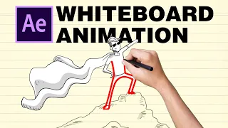 Create Amazing Whiteboard Animation in After Effects Tutorial pt.1 - اردو / हिंदी