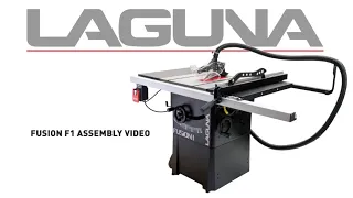 F1 Fusion Tablesaw Assembly Step-By-Step | Laguna Tools