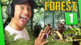 JE DÉBUTE UNE GUERRE CONTRE MES MODOS ► THE FOREST #1