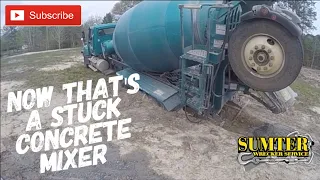 Now That's A Stuck Concrete Mixer