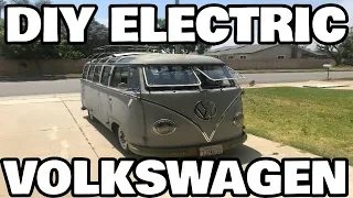 Exploring the cheap DIY electric Volkswagen samba