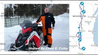 6,393 Mile Snowmobile Trail Ride in the Midwest, February 2021