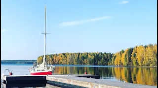 Autumn vibes. Ep13. Sailing Finnish lake