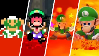 Evolution of Luigi Dying in Lava (1985-2021)