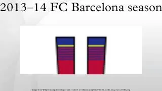 2013–14 FC Barcelona season