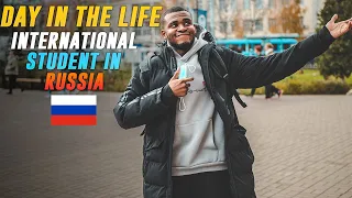 A Day in the Life of an INTERNATIONAL STUDENT IN RUSSIA 2022