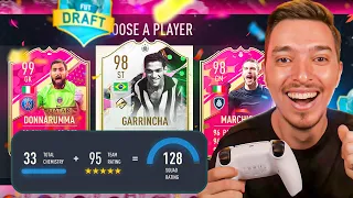 DRAFTUL VISURILOR MELE DE 128 195 RATING CU CEI MAI BAZATI JUCATORI FUTTIES !!! FIFA 23 ROMANIA !!!