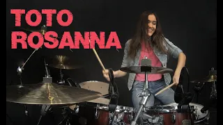 Toto - Rosanna - Drum Cover By Nikoleta - 14 years old