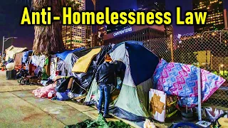 Homeless problem: People Banned from living in tents amid homeless crisis