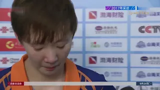 王曼昱有多累？全运会一天三战，咬牙坚持！ |  How tired is Wang Manyu，play three games  in one day