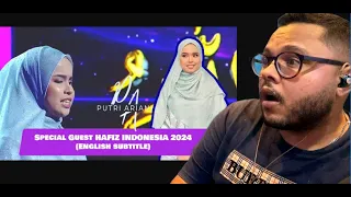 Putri Ariani   Special Guest for HAFIZ INDONESIA 2024 Full  REACT BAGRECELOS