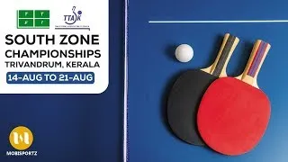 Manush S (GUJ) vs Reagan A (MHR)  UTT National Ranking Table Tennis Championship 2019 (South Zone)