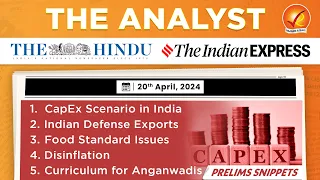 The Analyst 20th April 2024 Current Affairs Today | Vajiram and Ravi Daily Newspaper Analysis