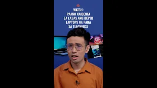 Paano naibenta sa labas ang DepEd laptops na para sa teachers?