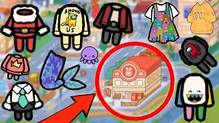 WHERE TO FIND COOL CHILDREN'S CLOTHES IN TOCA BOCA?! All FREE CLOTHES IN TOCA BOCA