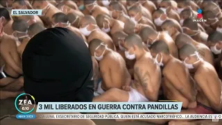 El Salvador libera a 3 mil detenidos en guerra contra pandillas | Noticias con Francisco Zea