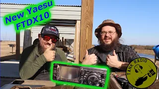 My first look at Yaesu FTDX10 and Feature Overview