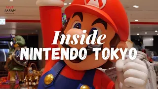 Going Inside the New NINTENDO TOKYO! - LIVE JAPAN