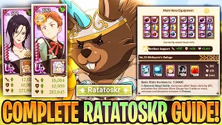 *UPDATED* Complete Guide To ALL FLOORS Of Ratatoskr! Full Explanation/Google Doc! (7DS Grand Cross)