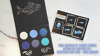 Sigil Inspired by Tammy Tanuka Joyous Ice Fish Palette - Swatches and Look - Indie Makeup - It's Bel