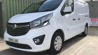 Vauxhall Vivaro 2015 sportive used van review