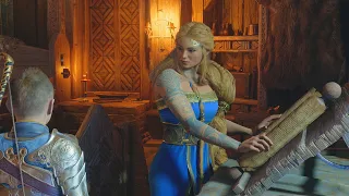 What Happens If You Don't Leave Sif (Thor's Wife) Alone - God Of War: Ragnarök