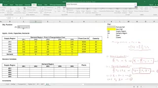 02_02_P2 Excel Solution for MILP Model for Capacitated Facility Location