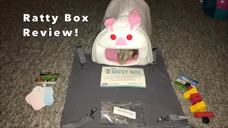 Reviewing September 2021's Ratty Box (A Rat Subscription Service!)