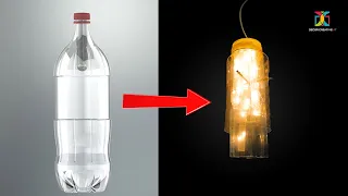 Recycled Plastic bottles Made Into A Beautiful Chandelier, 5-Minute Crafts Recycle