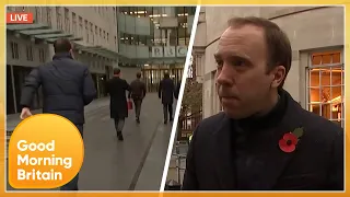 Nick Dixon Chases Matt Hancock After 196 Days of the Government Boycott of GMB | GMB