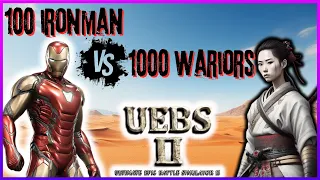 100 IronMan Vs 1000 Cute Girl Warriors : Who Will Win