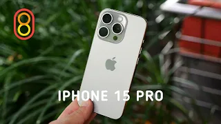 Titanium iPhone 15 Pro - first review!