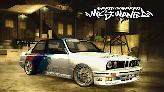 NFS Most Wanted - BMW M3 E30 Build