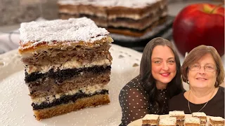 Prekmurska Gibanica | How to Make a Traditional 10 layer Prekmurje Cake Authentic Gibanica Recipe